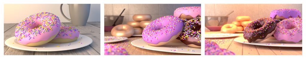 postęp donuty z Blender Guru